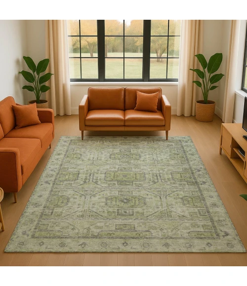Addison Mayfield Green AMF1919 5ft. x 7ft. 6in. Rect. Rug