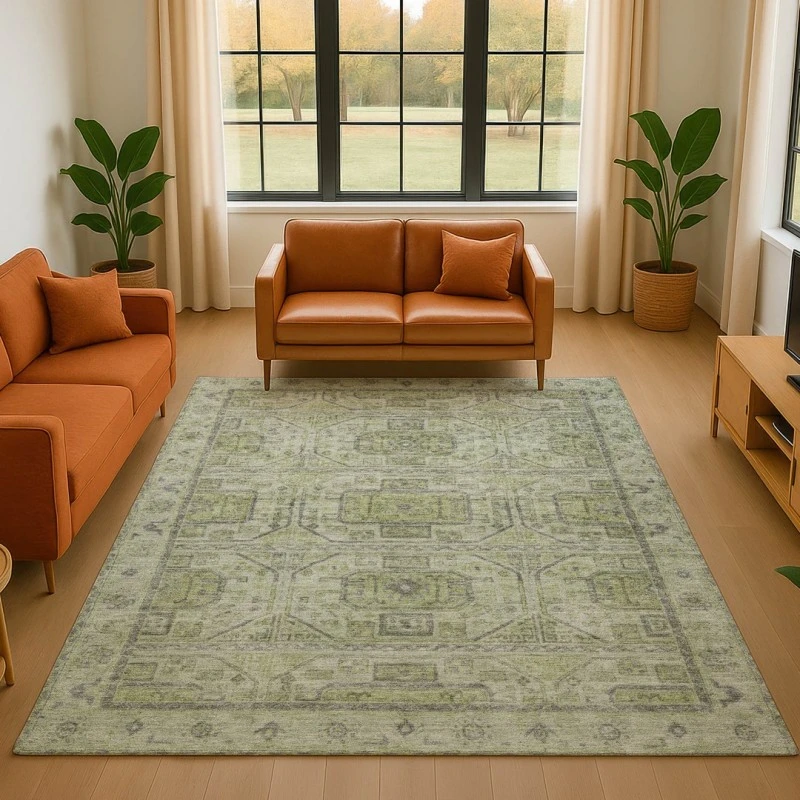 Addison Mayfield Green AMF1919 8ft. x 10ft. Rect. Rug
