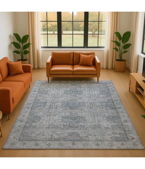 Addison Mayfield Blue AMF1919 8ft. x 10ft. Rect. Rug