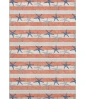 Addison Mayfield Orange AMF191 - 8ft. Round Rug