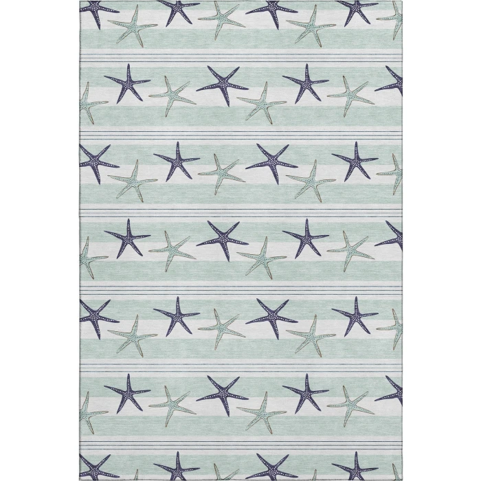 Addison Mayfield Blue AMF191 8ft. x 10ft. Rect. Rug