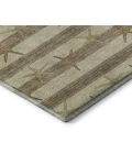 Addison Mayfield Beige AMF191 - 8ft. Round Rug