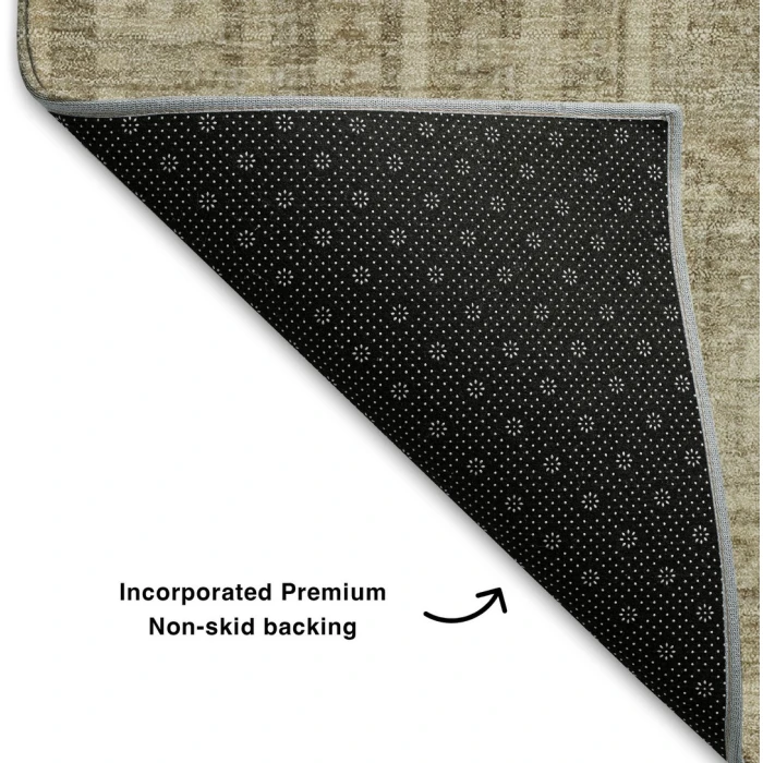 Addison Mayfield Brown AMF1920 - 8ft. Round Rug
