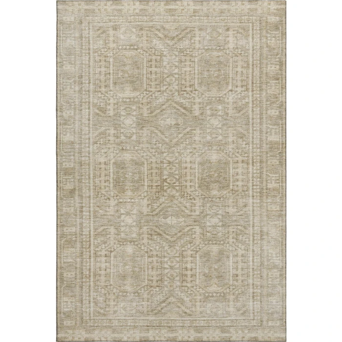 Addison Mayfield Brown AMF1920 - 8ft. Round Rug