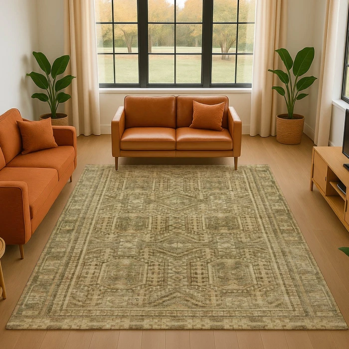 Addison Mayfield Brown AMF1920 5ft. x 7ft. 6in. Rect. Rug