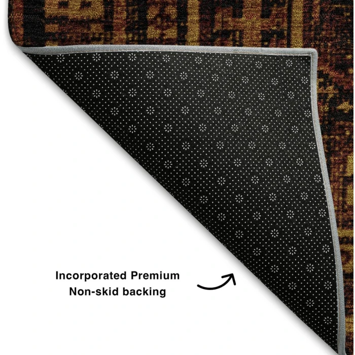 Addison Mayfield Orange AMF1920 5ft. x 7ft. 6in. Rect. Rug