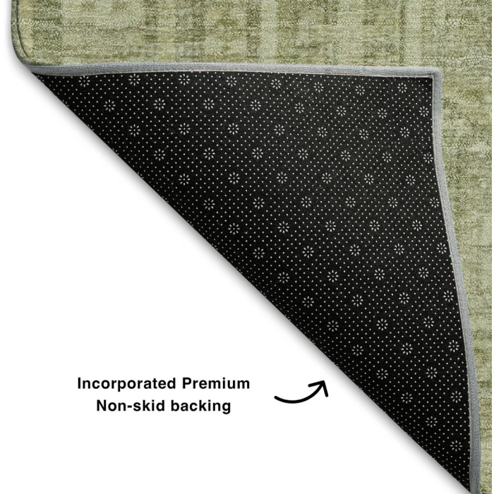 Addison Mayfield Green AMF1920 - 8ft. Round Rug