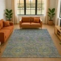 Addison Mayfield Blue AMF1923 2ft. 3in. x 7ft. 6in. Rect. Rug