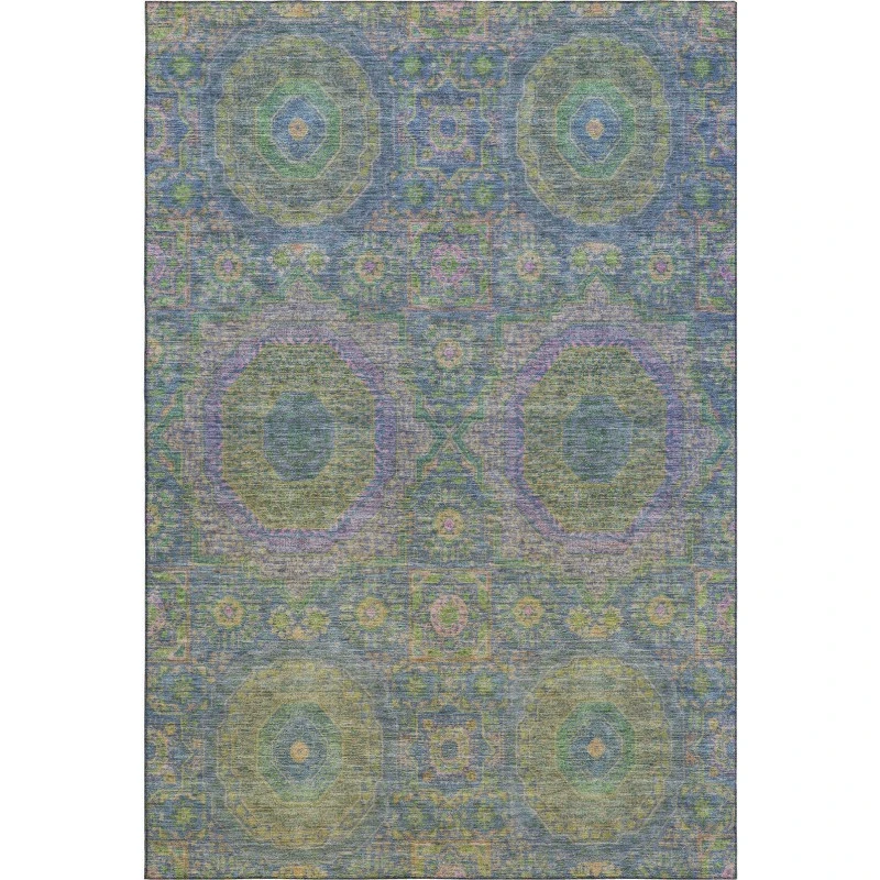 Addison Mayfield Blue AMF1923 2ft. 3in. x 7ft. 6in. Rect. Rug