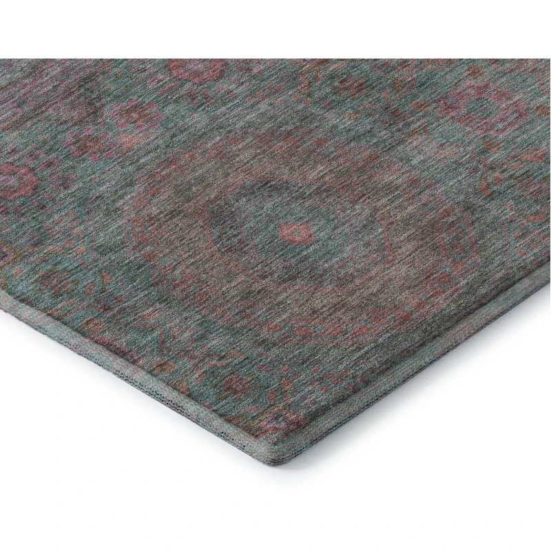 Addison Mayfield Teal AMF1923 5ft. x 7ft. 6in. Rect. Rug