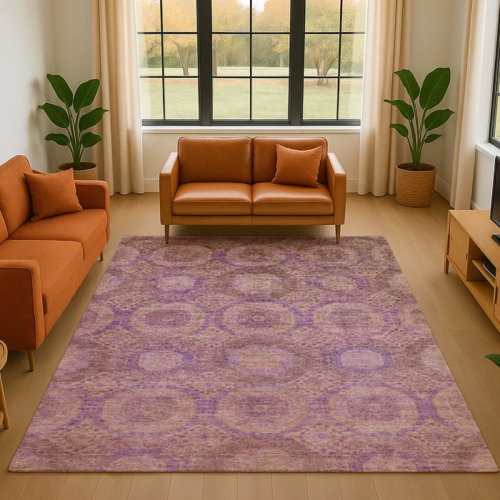 Addison Mayfield Pink AMF1925 9ft. x 12ft. Rect. Rug