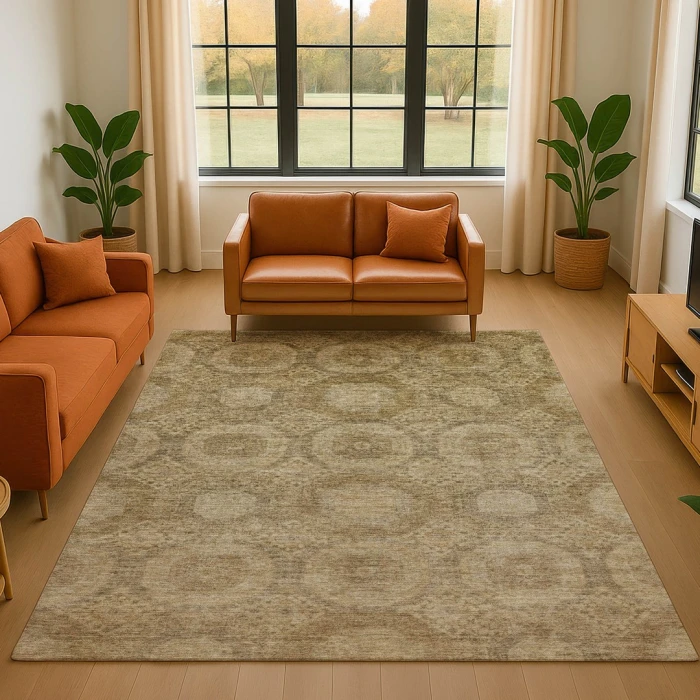 Addison Mayfield Brown AMF1925 9ft. x 12ft. Rect. Rug