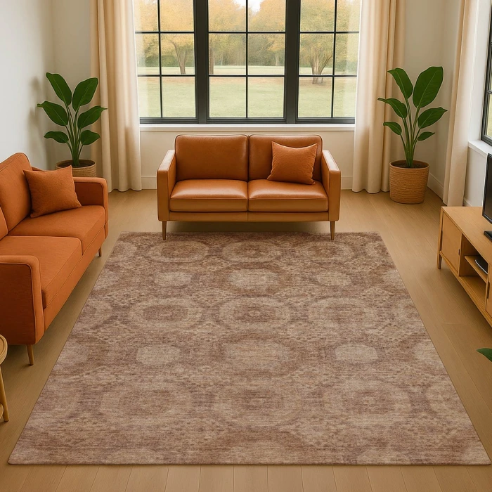 Addison Mayfield Orange AMF1925 9ft. x 12ft. Rect. Rug