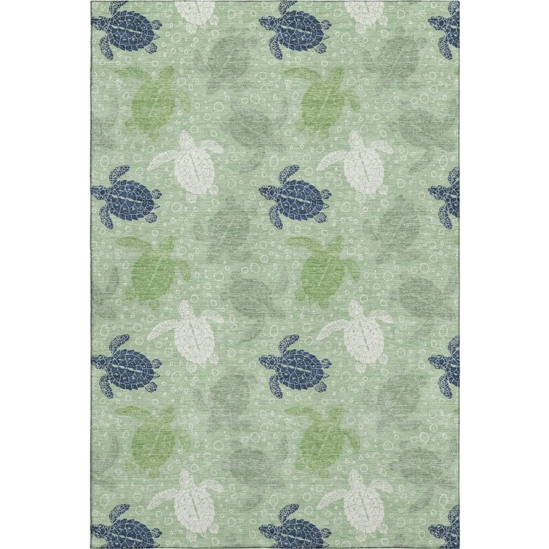 Addison Mayfield Green AMF192 8ft. x 10ft. Rect. Rug