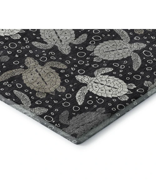 Addison Mayfield Black AMF192 5ft. x 7ft. 6in. Rect. Rug