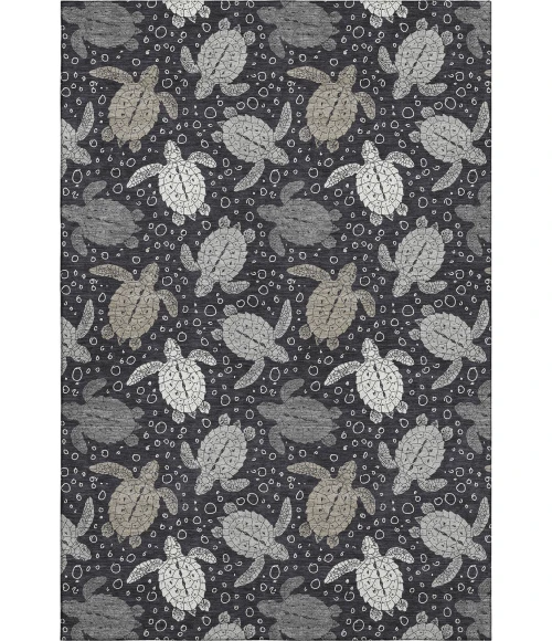 Addison Mayfield Black AMF192 5ft. x 7ft. 6in. Rect. Rug