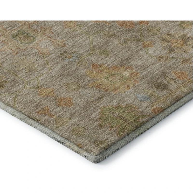 Addison Mayfield Brown AMF1930 - 8ft. Round Rug