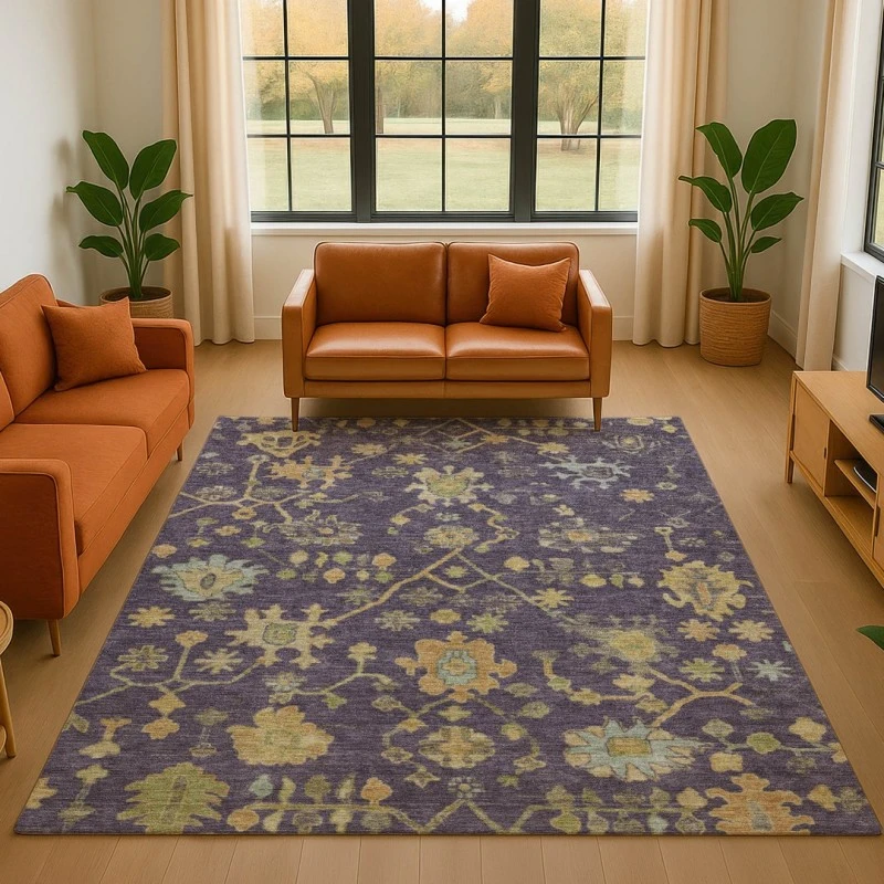 Addison Mayfield Purple AMF1930 9ft. x 12ft. Rect. Rug