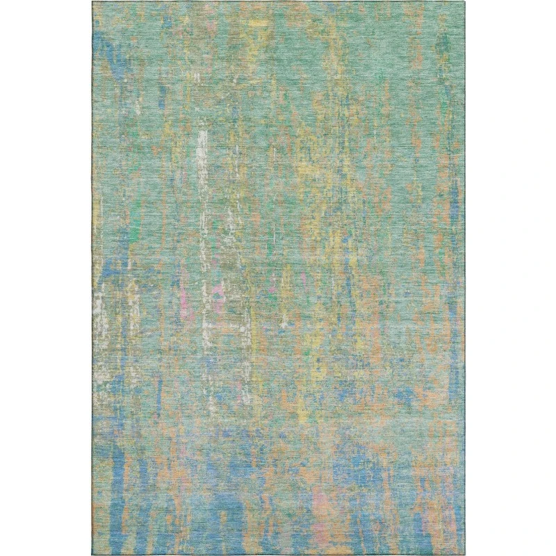 Addison Mayfield Teal AMF1931 9ft. x 12ft. Rect. Rug