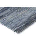 Addison Mayfield Blue AMF1933 - 8ft. Round Rug