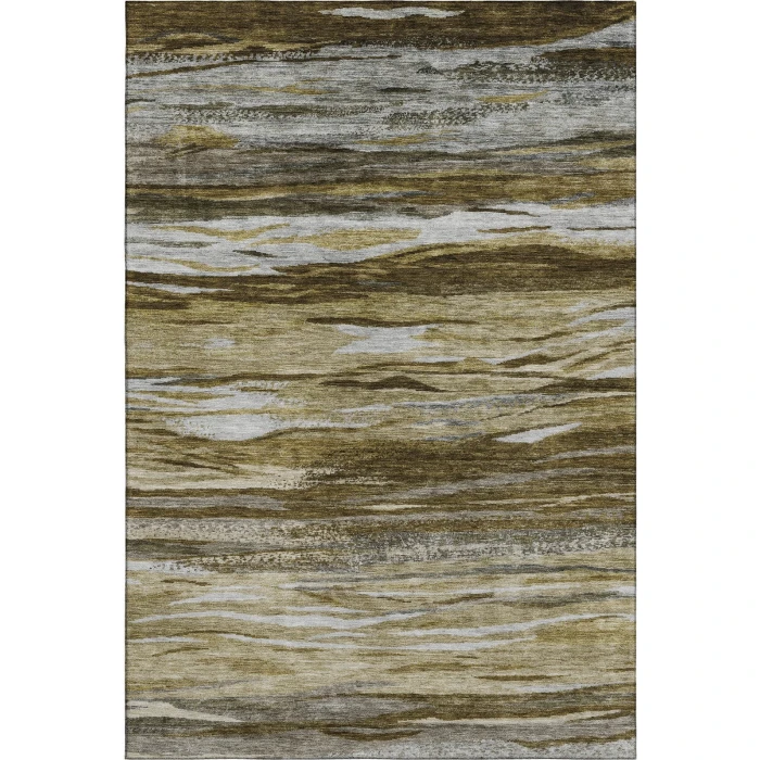 Addison Mayfield Brown AMF1933 - 8ft. Round Rug