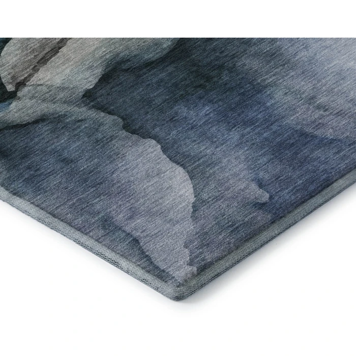 Addison Mayfield Blue AMF1937 - 8ft. Round Rug