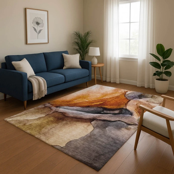 Addison Mayfield Orange AMF1937 5ft. x 7ft. 6in. Rect. Rug