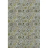 Addison Mayfield Green AMF1938 - 8ft. Round Rug