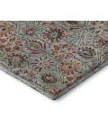 Addison Mayfield Orange AMF1938 - 8ft. Round Rug