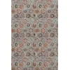 Addison Mayfield Orange AMF1938 - 8ft. Round Rug