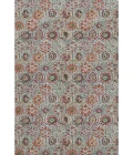 Addison Mayfield Orange AMF1938 - 8ft. Round Rug