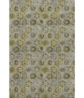 Addison Mayfield Gray AMF1938 - 8ft. Round Rug
