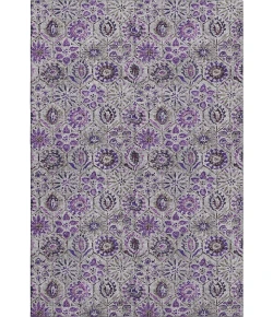 Addison Mayfield Purple AMF1938 - 8ft. Round Rug