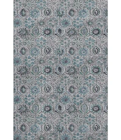 Addison Mayfield Teal AMF1938 - 8ft. Round Rug
