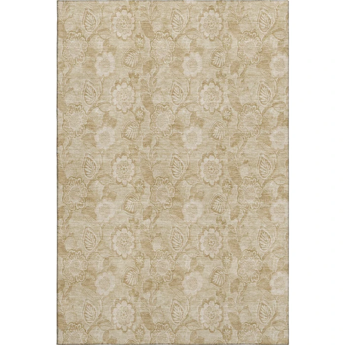 Addison Mayfield Brown AMF1939 - 8ft. Round Rug