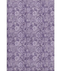 Addison Mayfield Purple AMF1939 - 8ft. Round Rug