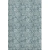 Addison Mayfield Teal AMF1939 - 8ft. Round Rug