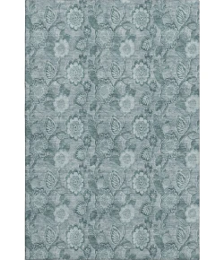Addison Mayfield Teal AMF1939 - 8ft. Round Rug