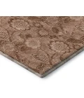 Addison Mayfield Orange AMF1939 - 8ft. Round Rug