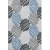 Addison Mayfield Blue AMF1942 - 8ft. Round Rug