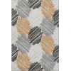 Addison Mayfield Orange AMF1942 - 8ft. Round Rug