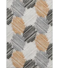 Addison Mayfield Orange AMF1942 - 8ft. Round Rug