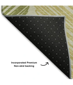 Addison Mayfield Green AMF1942 - 8ft. Round Rug