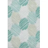 Addison Mayfield Teal AMF1942 - 8ft. Round Rug