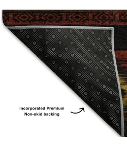 Addison Mayfield Red AMF1943 8ft. x 10ft. Rect. Rug