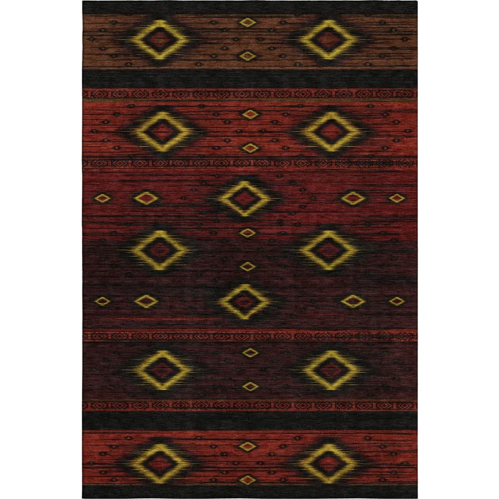 Addison Mayfield Red AMF1943 9ft. x 12ft. Rect. Rug
