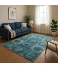 Addison Mayfield Blue AMF1944 8ft. x 10ft. Rect. Rug