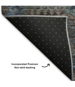 Addison Mayfield Teal AMF1944 2ft. 3in. x 7ft. 6in. Rect. Rug