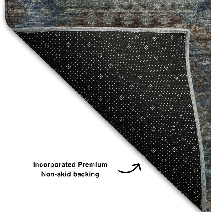 Addison Mayfield Teal AMF1944 2ft. 3in. x 7ft. 6in. Rect. Rug