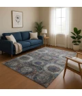 Addison Mayfield Teal AMF1944 2ft. 3in. x 7ft. 6in. Rect. Rug